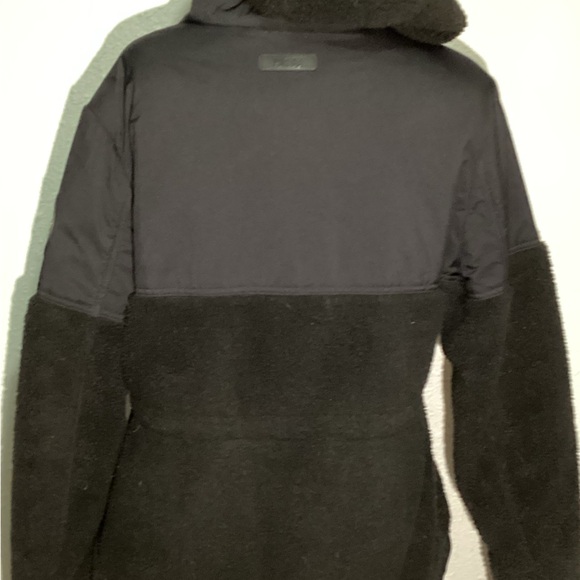 Pajar black sherp mixed media boxy hooded fleece jacket size large - Picture 8 of 12